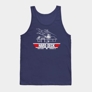 BACK PRINT-The Hard Deck Beach Bar Tank Top